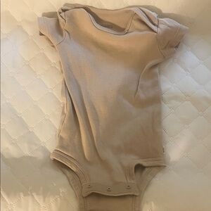 Classic Beige Kids Bodysuit